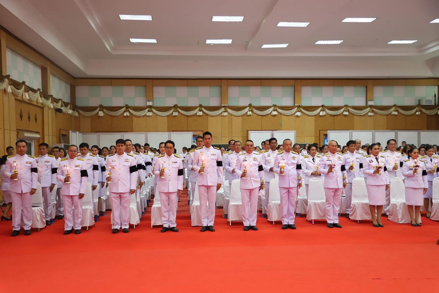 title - ส.ป.ก.ยโสธร ร่วมพิธีถวายเครื่องราชสักการะและวางพานพุ่ม และพิธีจุดเทียนถวายพระพรชัยมงคล เนื่องในโอกาสพระราชพิธีมหามงคลเฉลิมพระชนมพรรษา 4 รอบ สมเด็จพระนางเจ้าสุทิดา พัชรสุธาพิมลลักษณ พระบรมราชินี 3 มิถุนายน 2569